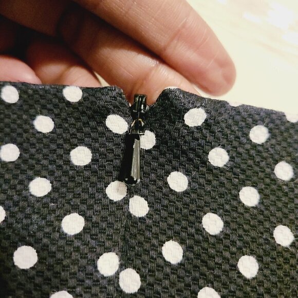 Precis | Women's Sleeveless Polka Dot Sheath Dress (Canada Size 16) - Picture 11 of 12